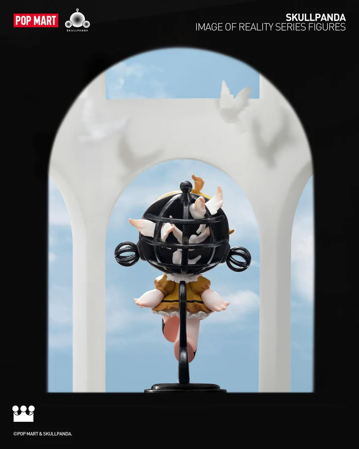 SKULLPANDA Image of Reality Series figure by POP MART